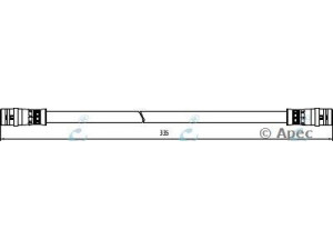 APEC braking HOS4097 stabdžių žarnelė 
 Stabdžių sistema -> Stabdžių žarnelės
2H0611775