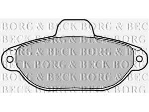 BORG & BECK BBP1852 stabdžių trinkelių rinkinys, diskinis stabdys 
 Techninės priežiūros dalys -> Papildomas remontas
0000009947976, 0000009949183, 0000071754214