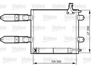 VALEO 817247 kondensatorius, oro kondicionierius 
 Oro kondicionavimas -> Kondensatorius
6X0820413A, 6X0820413A