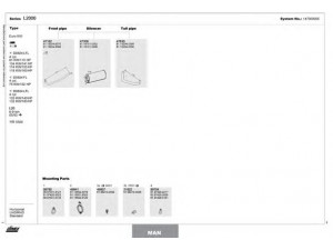 DINEX 147000005 išmetimo sistema 
 Išmetimo sistema -> Išmetimo sistema, visa