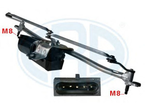 ERA 460035 langų valytuvų sistema 
 Priekinio stiklo valymo sistema -> Priekinio stiklo valymo sistema
46804975