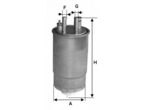 UNIFLUX FILTERS XN503 kuro filtras 
 Techninės priežiūros dalys -> Papildomas remontas
93189375, 13235540, 813058, 13235540