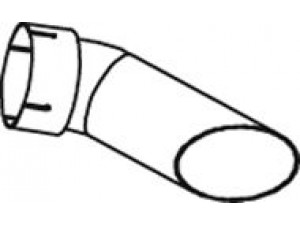 DINEX 51676 išleidimo kolektorius 
 Išmetimo sistema -> Išmetimo vamzdžiai
628.490.1727, 628.490.1727