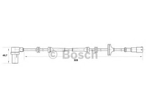 BOSCH 0 265 006 258 jutiklis, rato greitis 
 Elektros įranga -> Jutikliai
57455-S74-E00, SSB 1007 10, SSB 1007 10