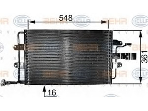 HELLA 8FC 351 037-651 kondensatorius, oro kondicionierius 
 Oro kondicionavimas -> Kondensatorius
1C0 820 411, 1C0 820 413, 1C0 820 413 A