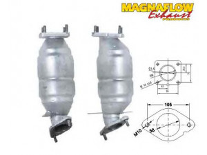 MAGNAFLOW 72501D katalizatoriaus keitiklis 
 Išmetimo sistema -> Katalizatoriaus keitiklis
1220004