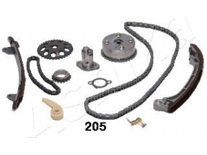 ASHIKA KCK205V pavaros grandinės komplektas 
 Variklis -> Variklio uždegimo laiko reguliavimo kontrolė -> Sinchronizavimo grandinė/įtempiklis/kreiptuvas -> Pavaros grandinės komplektas
13050-28021, 13506-28010, 13507-28010