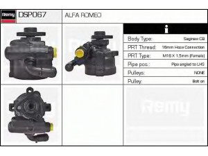 DELCO REMY DSP067 hidraulinis siurblys, vairo sistema 
 Vairavimas -> Vairo pavara/siurblys