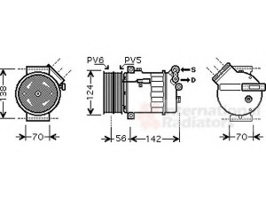 VAN WEZEL 1700K363 kompresorius, oro kondicionierius 
 Oro kondicionavimas -> Kompresorius/dalys
55189005