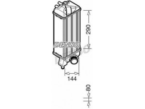 DENSO DIT09116 tarpinis suslėgto oro aušintuvas, kompresorius
51953635