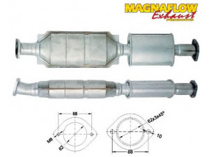 MAGNAFLOW 84312 katalizatoriaus keitiklis 
 Išmetimo sistema -> Katalizatoriaus keitiklis
60611404