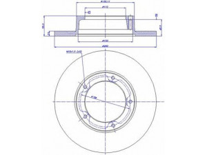 CAR 142.525 stabdžių diskas 
 Dviratė transporto priemonės -> Stabdžių sistema -> Stabdžių diskai / priedai
42.46.69, 42.46.B8