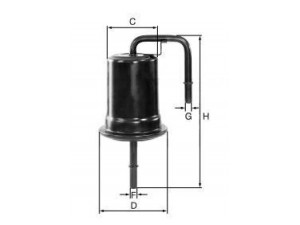 UNIFLUX FILTERS XB255 kuro filtras 
 Techninės priežiūros dalys -> Papildomas remontas
B P4W -13480, B P4W-20490 B