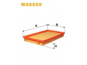 WIX FILTERS WA6689 oro filtras 
 Techninės priežiūros dalys -> Techninės priežiūros intervalai
1780102080