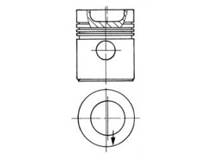 KOLBENSCHMIDT 92144800 stūmoklis 
 Variklis -> Cilindrai/stūmokliai
86780, 86940, 89207
