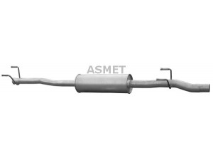 ASMET 02.059 vidurinis duslintuvas 
 Išmetimo sistema -> Duslintuvas
906 490 43 01