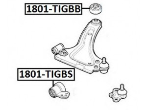 ASVA 1801-TIGBS valdymo svirties/išilginių svirčių įvorė 
 Ašies montavimas/vairavimo mechanizmas/ratai -> Valdymo svirtis/pasukamosios svirties sujungimas -> Montavimas/sutvirtinimas
352366, 352377, 9199961