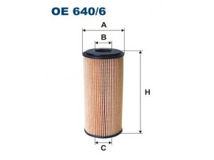 FILTRON OE640/6 alyvos filtras 
 Techninės priežiūros dalys -> Techninės priežiūros intervalai
6401800009, 6401800109, 6401840125