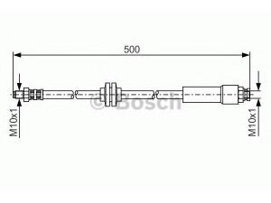 BOSCH 1 987 481 172 stabdžių žarnelė 
 Stabdžių sistema -> Stabdžių žarnelės
51745709