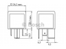 BOSCH 0 986 332 002 relė, pagrindinė srovė; relė
8D0 951 253