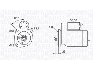 MAGNETI MARELLI 063522609010 starteris 
 Elektros įranga -> Starterio sistema -> Starteris
36100-27000, 36100-27010, 36100-27000