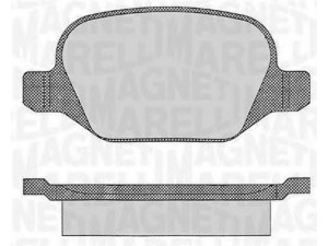 MAGNETI MARELLI 363916060109 stabdžių trinkelių rinkinys, diskinis stabdys 
 Techninės priežiūros dalys -> Papildomas remontas
77362275, 77362276, 77363341, 77365786