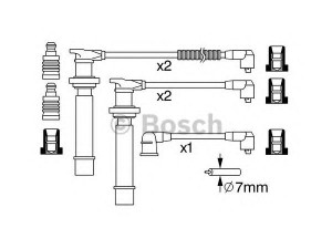 BOSCH 0 986 357 274 uždegimo laido komplektas 
 Kibirkšties / kaitinamasis uždegimas -> Uždegimo laidai/jungtys
22450 53J27, 22450 53J87, 22450 89J26