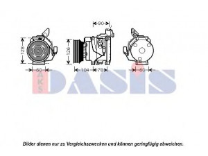 AKS DASIS 850397N kompresorius, oro kondicionierius 
 Oro kondicionavimas -> Kompresorius/dalys
8831042210