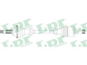 LPR DS20141 kardaninis velenas 
 Ratų pavara -> Kardaninis velenas
1463107080, 1491239080, 32727K