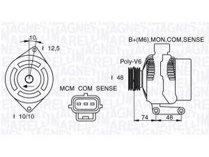 MAGNETI MARELLI 063377411010 kintamosios srovės generatorius 
 Elektros įranga -> Kint. sr. generatorius/dalys -> Kintamosios srovės generatorius
1126499               