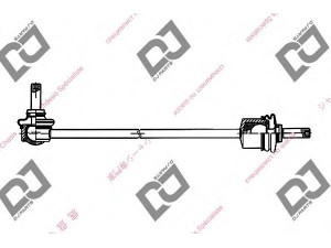 DJ PARTS DL1164 šarnyro stabilizatorius 
 Ašies montavimas/vairavimo mechanizmas/ratai -> Stabilizatorius/fiksatoriai -> Savaime išsilyginanti atrama
7700805494