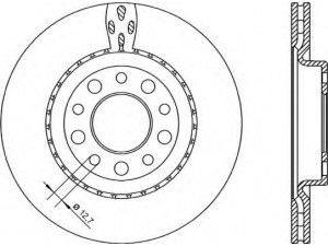 OPEN PARTS BDR2255.20 stabdžių diskas 
 Dviratė transporto priemonės -> Stabdžių sistema -> Stabdžių diskai / priedai
0046843611, 0051760274, 46843611