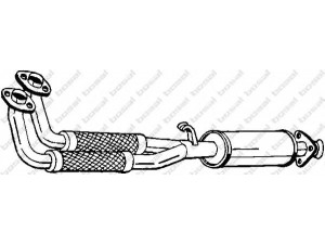 BOSAL 100-459 priekinis duslintuvas 
 Išmetimo sistema -> Duslintuvas
60511504