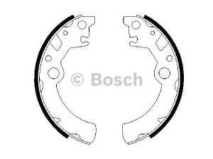 BOSCH 0 986 487 593 stabdžių trinkelių komplektas 
 Techninės priežiūros dalys -> Papildomas remontas
53200-70820, 53200-70822, 53200-75F10