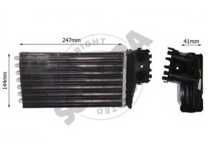 SOMORA 220750B šilumokaitis, salono šildymas 
 Šildymas / vėdinimas -> Šilumokaitis
6448K3