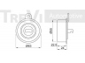 TREVI AUTOMOTIVE TD1434 kreipiantysis skriemulys, paskirstymo diržas
MD114691