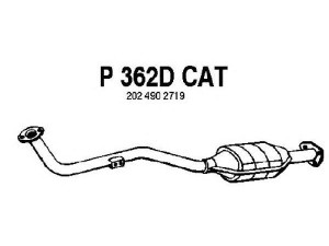 FENNO P362DCAT katalizatoriaus keitiklis 
 Išmetimo sistema -> Katalizatoriaus keitiklis
BM80038H, 2024902719