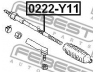 FEBEST 0222-Y11 vidinė skersinė vairo trauklė 
 Vairavimas -> Vairo mechanizmo sujungimai
48521-4M427, 48521-4M487