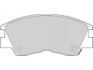 NECTO FD6461N stabdžių trinkelių rinkinys, diskinis stabdys 
 Techninės priežiūros dalys -> Papildomas remontas
MB 500 813, MB 597 721, MB500813
