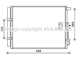 AVA QUALITY COOLING HY5373 kondensatorius, oro kondicionierius