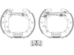 HELLA PAGID 8DB 355 004-831 stabdžių trinkelių komplektas 
 Techninės priežiūros dalys -> Papildomas remontas
1106633, 1123790, 1125669, 1145292