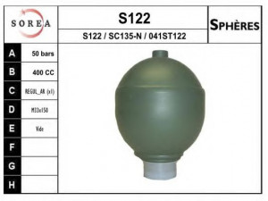 EAI S122 pakabos sfera, pneumatinė pakaba 
 Pakaba -> Važiavimo aukščio kontrolė/hidraulinė pakaba