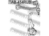 FEBEST TAB-454RUB valdymo svirties/išilginių svirčių įvorė 
 Ašies montavimas/vairavimo mechanizmas/ratai -> Valdymo svirtis/pasukamosios svirties sujungimas -> Montavimas/sutvirtinimas
48610-39015, 48610-39085