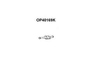 VENEPORTE OP40169K katalizatoriaus keitiklis 
 Išmetimo sistema -> Katalizatoriaus keitiklis
855035, 855178, 90409447, R1120021