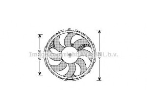 AVA QUALITY COOLING FT7541 ventiliatorius, radiatoriaus 
 Aušinimo sistema -> Oro aušinimas
46723520, 46723521, 46849284, 51729495