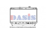 AKS DASIS 210950N radiatorius, variklio aušinimas 
 Aušinimo sistema -> Radiatorius/alyvos aušintuvas -> Radiatorius/dalys
1640003060, 1640003061, 1640074760