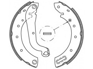 OPEN PARTS BSA2171.00 stabdžių trinkelių komplektas 
 Techninės priežiūros dalys -> Papildomas remontas
1954496, 1960416, 440600F026, 440600F027
