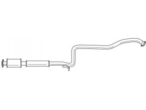 AKS DASIS SG38445 vidurinis duslintuvas