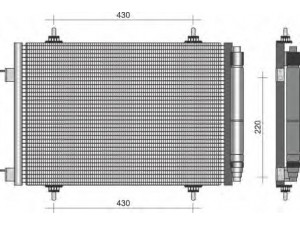 MAGNETI MARELLI 350203380000 kondensatorius, oro kondicionierius 
 Oro kondicionavimas -> Kondensatorius
6455.AA, 6455AA