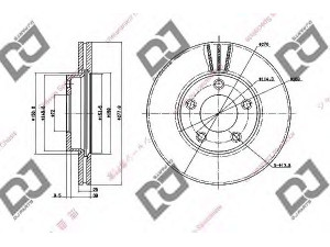 DJ PARTS BD1377 stabdžių diskas 
 Stabdžių sistema -> Diskinis stabdys -> Stabdžių diskas
BP4Y-33-25XB, BP4Y3325XB, BP4Y3325XD